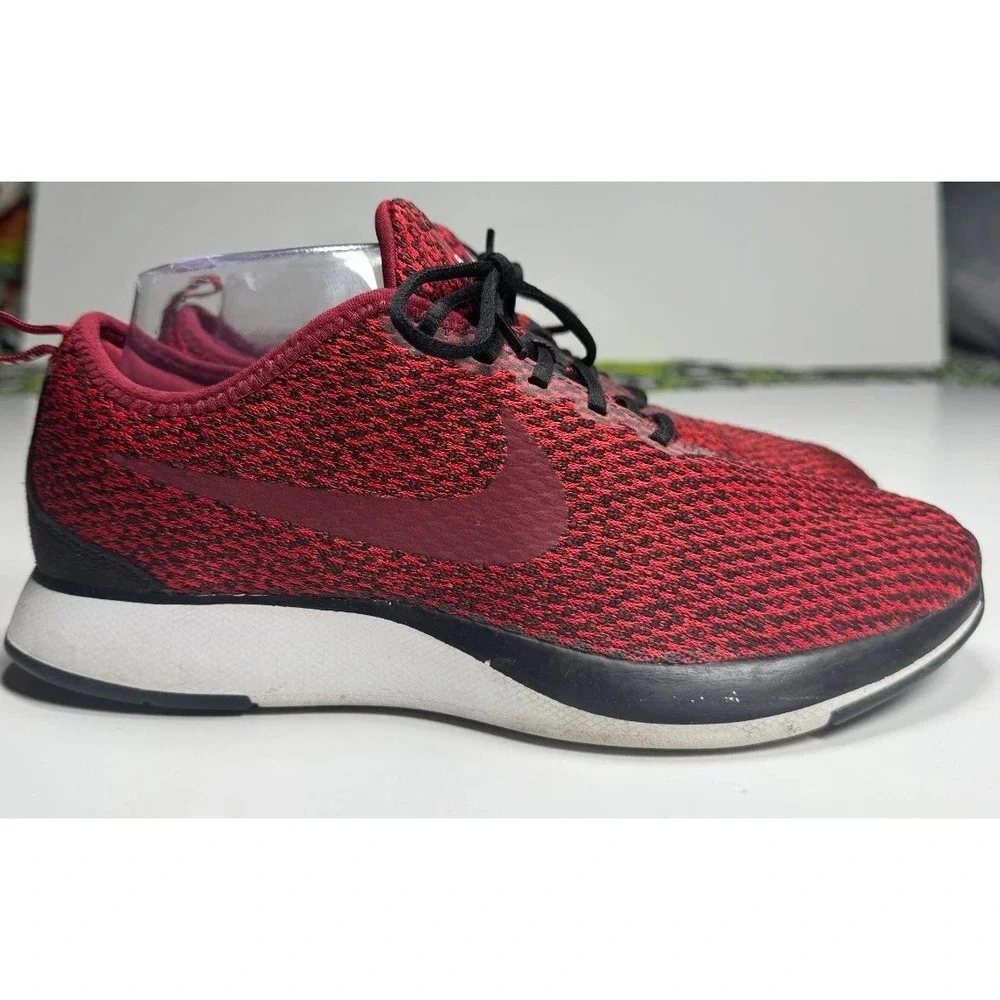 Nike Dualtone Racer SE 943575-002 Sneakers Boys US 6 Red Low Top Running Shoes